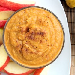 Pumpkin Peanut Butter Dip - Recipe photo by cleaneatingchelsey