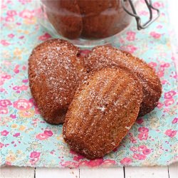 Honey Spiced Madeleines - Recipe photo by dinnerdujour