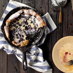Blueberry Dutch Baby - Recipe photo by alwayswithbutter