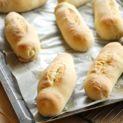Hoagie Rolls - Recipe photo by asweetpeachef