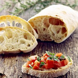 Perfectly Alveolated Ciabatta Bread - Recipe photo by Just Love Cookin