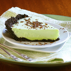 Grasshopper Pie - Recipe photo by jaslusser