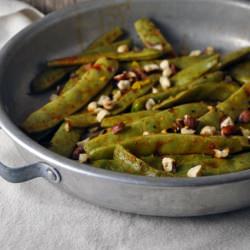 Roasted Romano Beans - Recipe photo by Turntable Kitchen