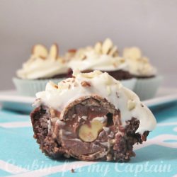 Ferrero Rocher Brownie Bites - Recipe photo by Scatkat007