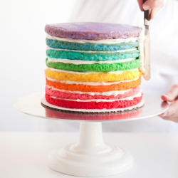 Rainbow Cake - Recipe photo by shardiy