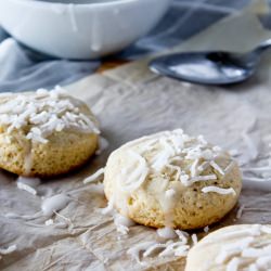Coconut Cream Scones - Recipe photo by boutthere