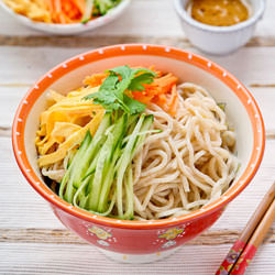 Taiwanese Home Made Noodle Salad - Recipe photo by eggwan1013