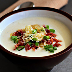 Loaded Potato Soup - Recipe photo by zoom yummy