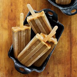 Bourbon Butterscotch Latte Popsicle - Recipe photo by foooodie