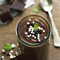 Dark Chocolate Orange Pudding - Recipe photo by sweetcorner