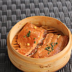 Tea-Smoked Salmon - Recipe photo by whatsonmyplate