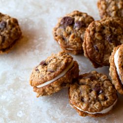Oatmeal Sandwich Cookies - Recipe photo by spoonforkbacon