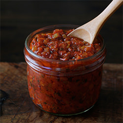 Salsa ai Peperoni - Recipe photo by lilla
