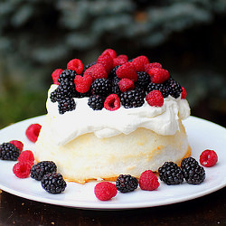 Berries & Cream Cake - Recipe photo by Adventuress Heart
