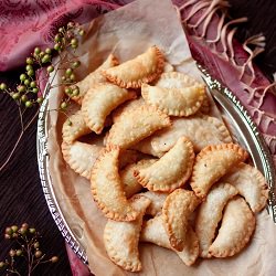 Mawa Gujiya - Recipe photo by PlayfulCooking