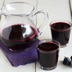 Homemade Concord Grape Juice - Recipe photo by AnEdibleMosaic