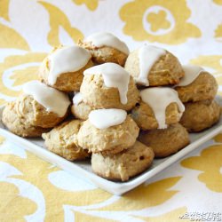 Glazed Pumpkin Cookies - Recipe photo by SweeterThanSweets