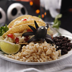 Halloween Fish Tacos - Recipe photo by bradleykitchen