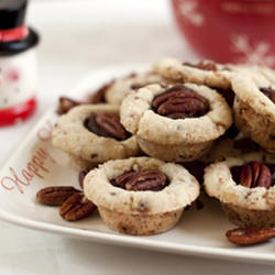Fudge Toffee Pecan Sandies - Recipe photo by BarbaraBakes