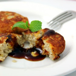 Pork-Okara Hamburger - Recipe photo by mykitchen