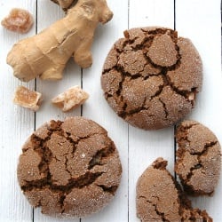 Ultimate Ginger Cookies - Recipe photo by dinnerdujour