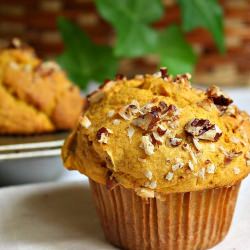 Fluffy Pumpkin Muffins - Recipe photo by JaneAlice