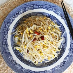 Stir Fried Soybean Sprouts - Recipe photo by Yi