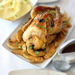Roast Chicken With Quince - Recipe photo by lauralaurentiu