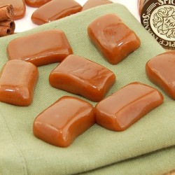 Spiced Apple Cider Caramels - Recipe photo by sweetpeaskitchen