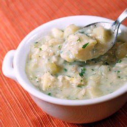Oven-Baked Fish Chowder - Recipe photo by Circle B Kitchen