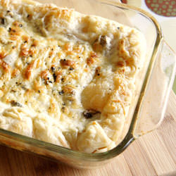 Mushroom Pie - Recipe photo by Idle Wife