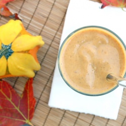 Pumpkin Pie Protein Smoothie - Recipe photo by cleaneatingchelsey