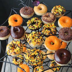 Halloween Donuts - Recipe photo by the little epicurean
