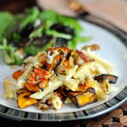 Butternut Squash and Bacon Pasta - Recipe photo by ccmarriagefactory