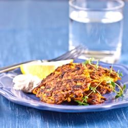 Carrot Fritters - Recipe photo by delicieux