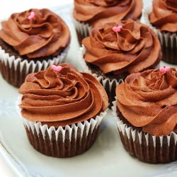 Mexican Chocolate Cupcakes - Recipe photo by radishesandrhubarb