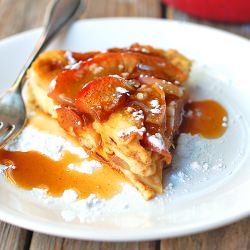 Baked Apple Pancake - Recipe photo by pinchofyum