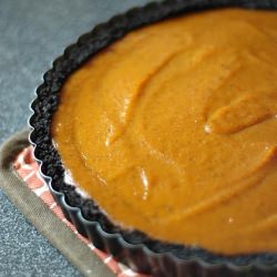 Chocolate Pumpkin Tart - Recipe photo by i-heart-baking
