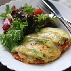 Avocado Chicken Parmigiana - Recipe photo by CuisineParadise