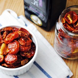Slow-Roasted Cherry Tomatoes - Recipe photo by kmartinelli