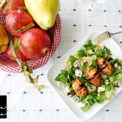 Huevos Tontos over Feta Salad - Recipe photo by sofiia