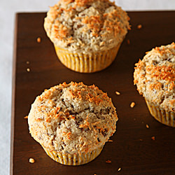 Chocolate-Coconut Muffins - Recipe photo by Lucy Vaserfirer