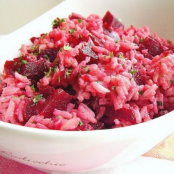 Rice and Beetroot Salad - Recipe photo by alison