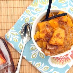 Maple Butternut Squash and Apples - Recipe photo by cleaneatingchelsey
