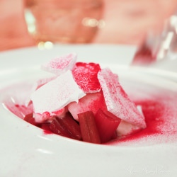 Rhubarb and Musk - Recipe photo by Almost Always Ravenous