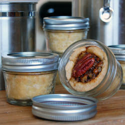 Pecan Jar Pies - Recipe photo by theyeasticando