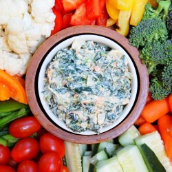 Vegan Spinach Dip - Recipe photo by purethyme