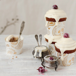 Carrot & Squash Cupcakes - Recipe photo by PureVegetarianByLakshmi
