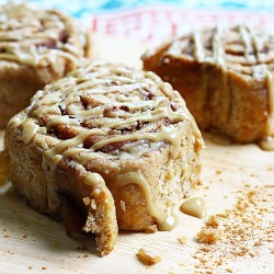 Mini Cinnamon Rolls - Recipe photo by The Purple Carrot
