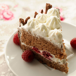 Chocolate Raspberry Cake - Recipe photo by baunilha